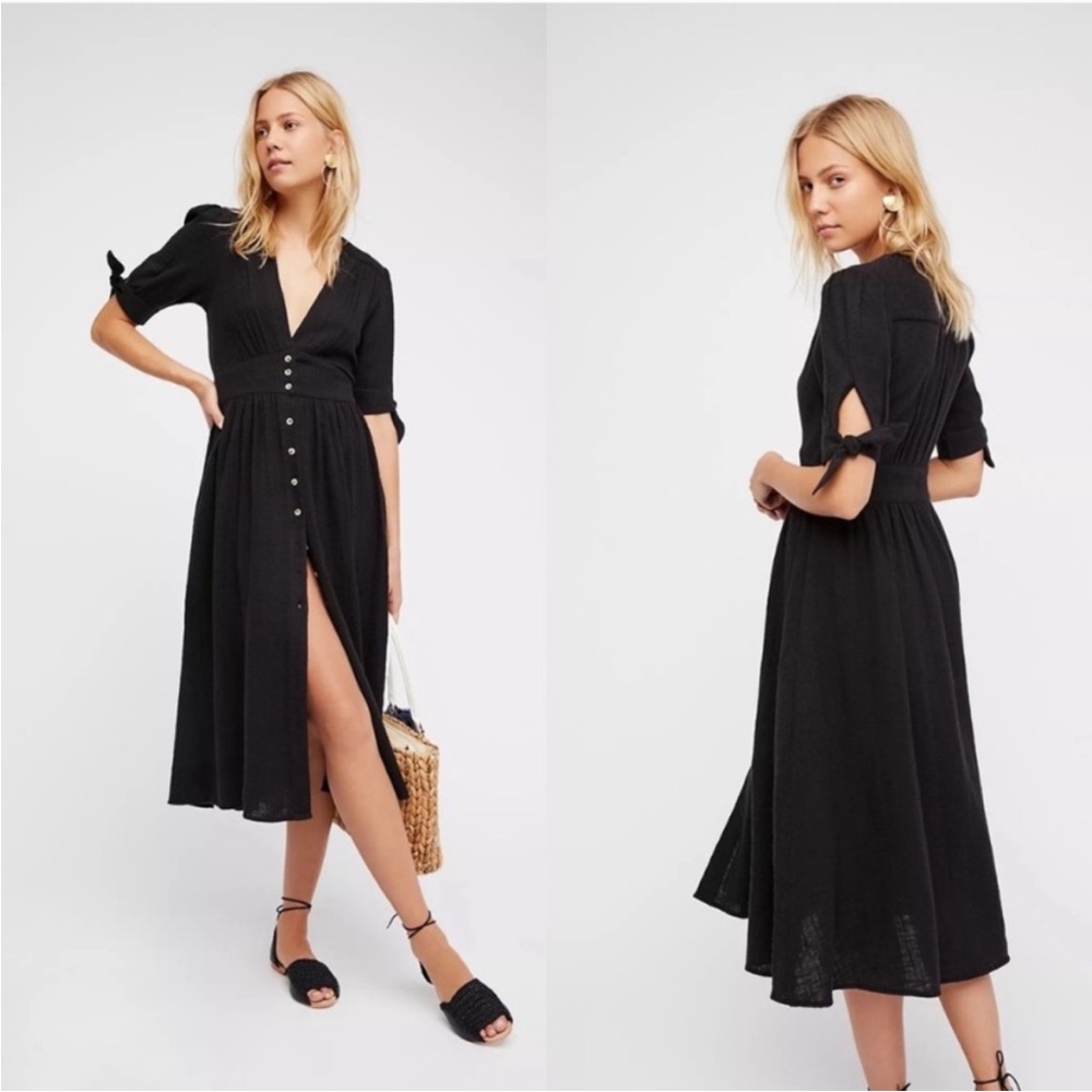 Free People Love Of My Life Midi Dress Size S NWT